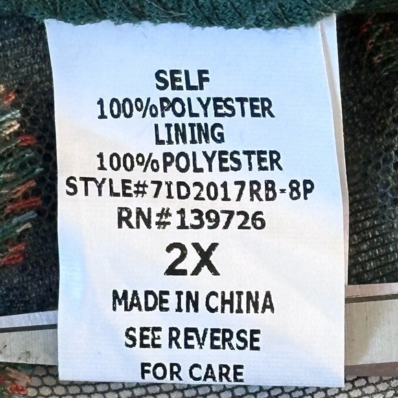 A Beautiful Soul Maxi Dress w/ Short Under Skirt Size 18/20 2X Hunter Green NWT - Picture 10 of 16